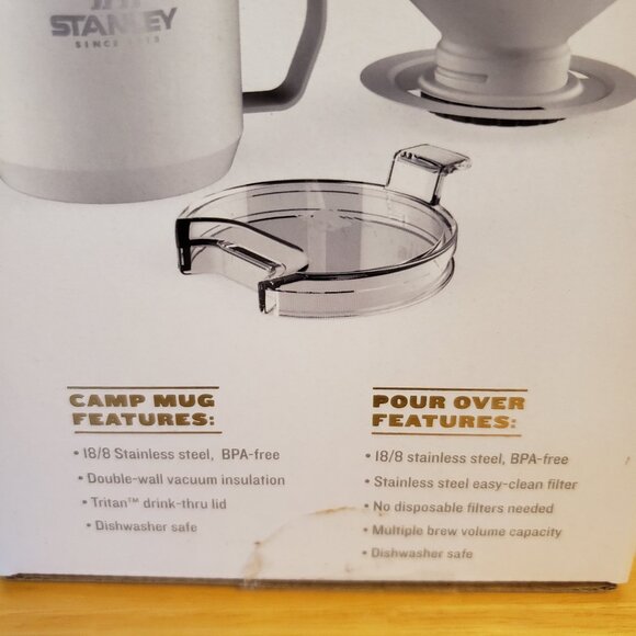 Stanley Pour Over Set - 12oz Insulated Stainless Steel Camp Mug - Picture 5 of 10